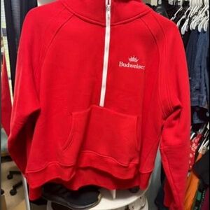 Budweiser pullovers with matching slides